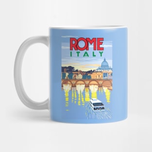 Vintage Travel Poster - Rome Mug